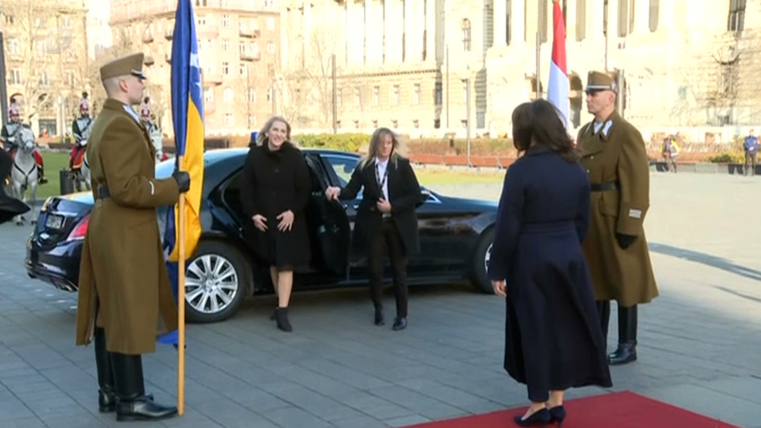 Željka Cvijanović u zvaničnoj posjeti Mađarskoj