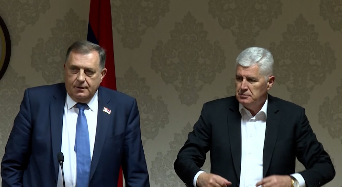 U Mostaru se bez prethodne najave sastali Čović i Dodik