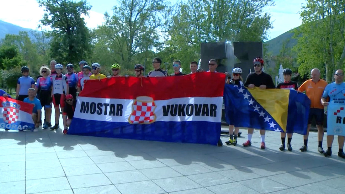 Krenula 13. međunarodna biciklistička karavana Mostar – Vukovar