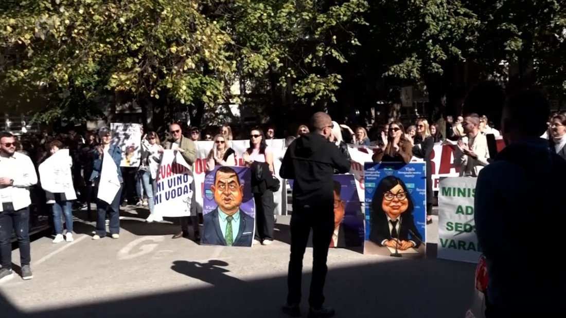 Zdravstveni radnici HNK-a ponovo izlaze na ulice