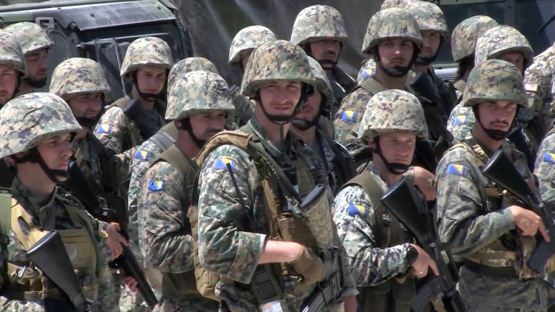 Održan Dan visokih zvanica, zajednička vježba OSBiH i EUFOR-a