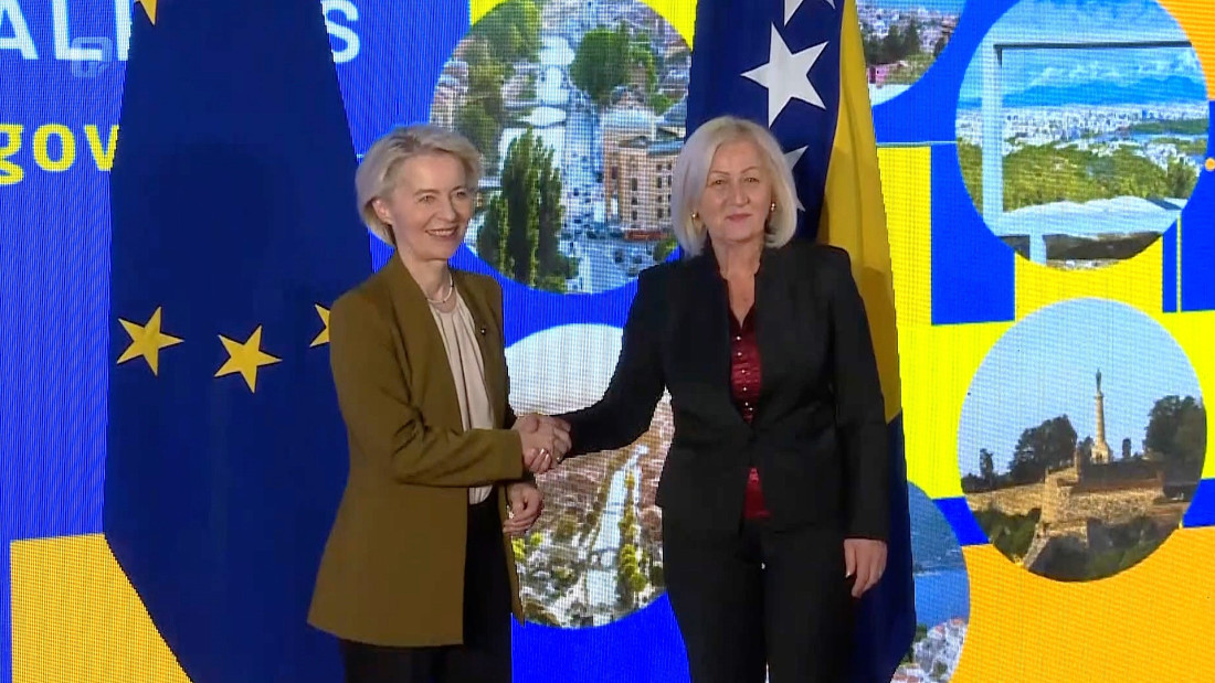 Von der Leyen: BiH na pragu Evropske unije, vrijeme je za jedinstvo i odlučnost