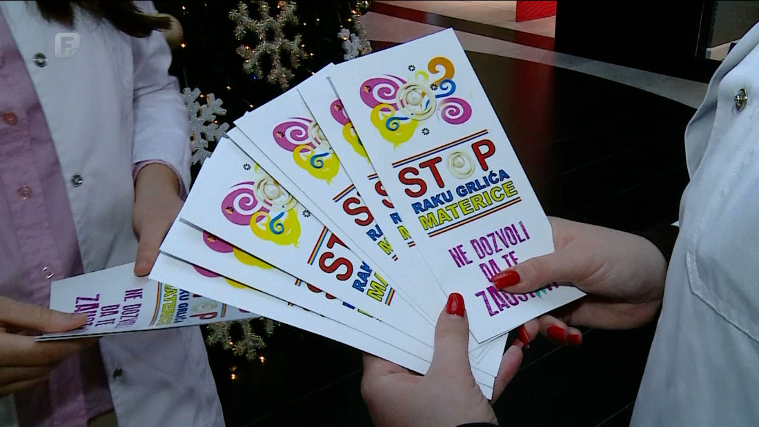 Akcija studenata Medicinskog fakulteta UNTZ 'Stop raku grlića materice'