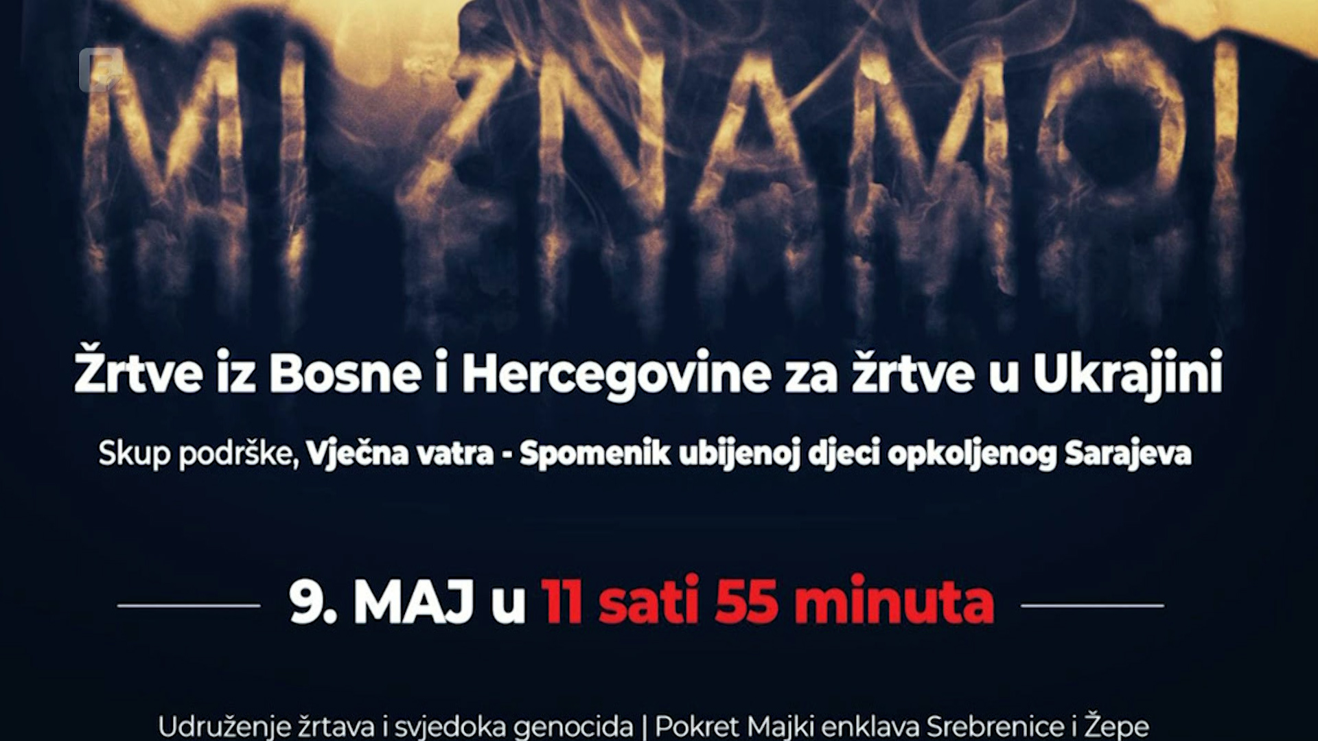 U ponedjeljak u Sarajevu protestna šetnja podrške Ukrajini