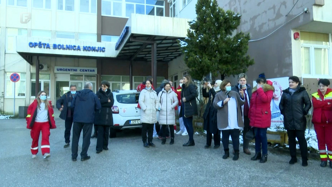 Medicinari iz Konjica ponovo bez plaća