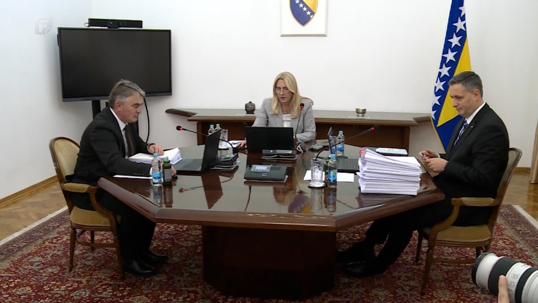 Predsjedništvo BiH usvojilo zaključke Bećirovića o ekonomskim i trgovinskim konsultacijama sa SAD-om