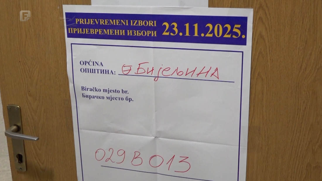 Do 11 sati u Bijeljini glasalo 10,3 posto birača