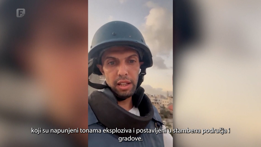 Specijalni dopisnik FTV-a Muhamed Asad: Cilj im je pretvoriti Gazu u ruševinu