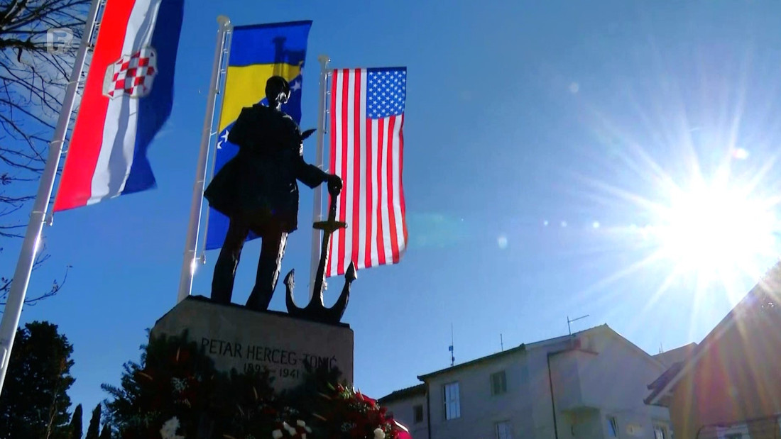 U Ljubuškom otkriven spomenik Petru Hercegu Toniću