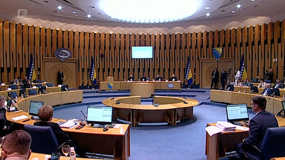 Sjednica Doma naroda PSBiH prekinuta zbog nedostatka kvoruma