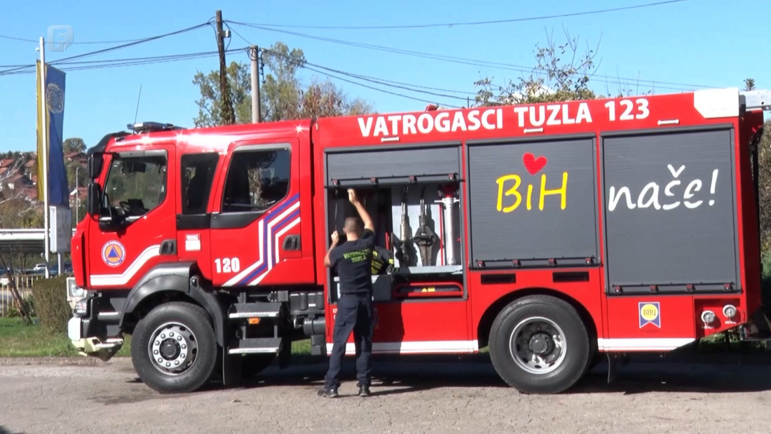 Poboljšanje uslova rada tuzlanskih vatrogasaca: Sigurniji i brži u akciji