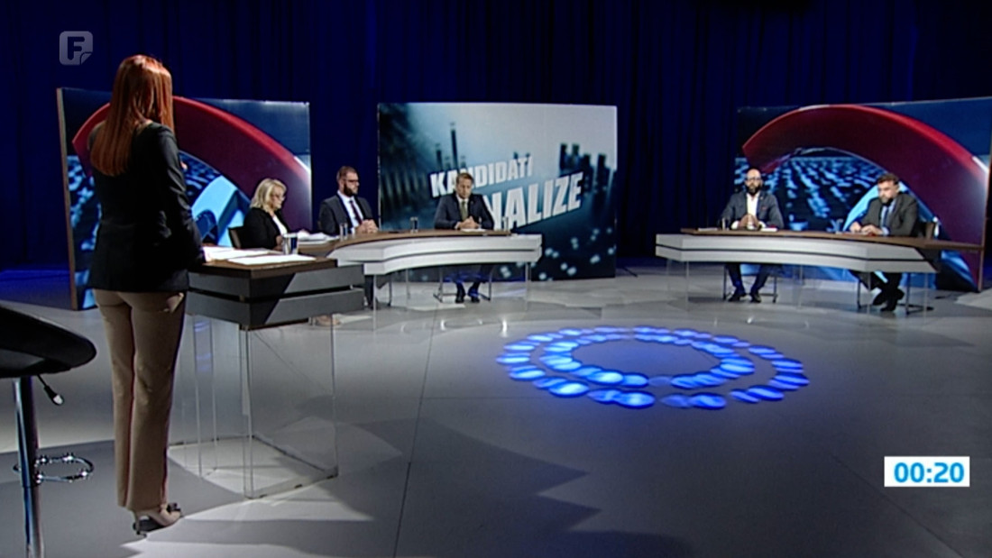 Izborna debata: Lidija Bradara, Rasim Smajlović, Adnan Efendić, Damir Mašić, Dennis Gratz