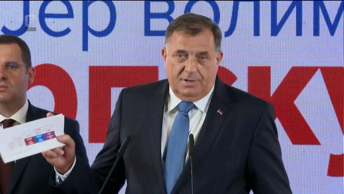 Dodik: Razlika u moju korist je nedostižna