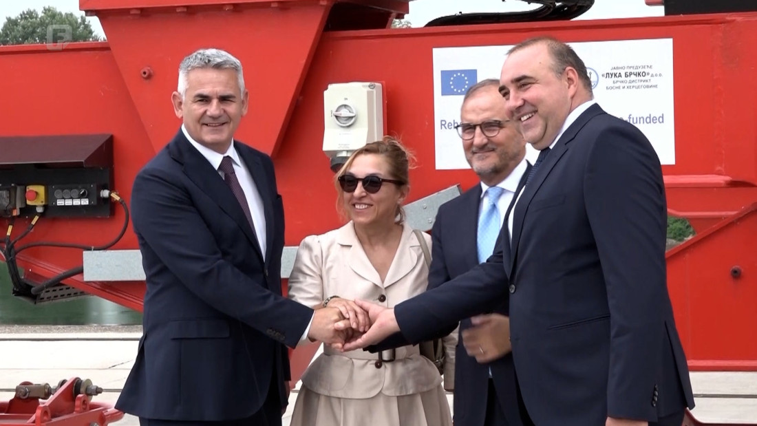 Službeno završen projekt revitalizacije Luke Brčko vrijedan 13 miliona eura
