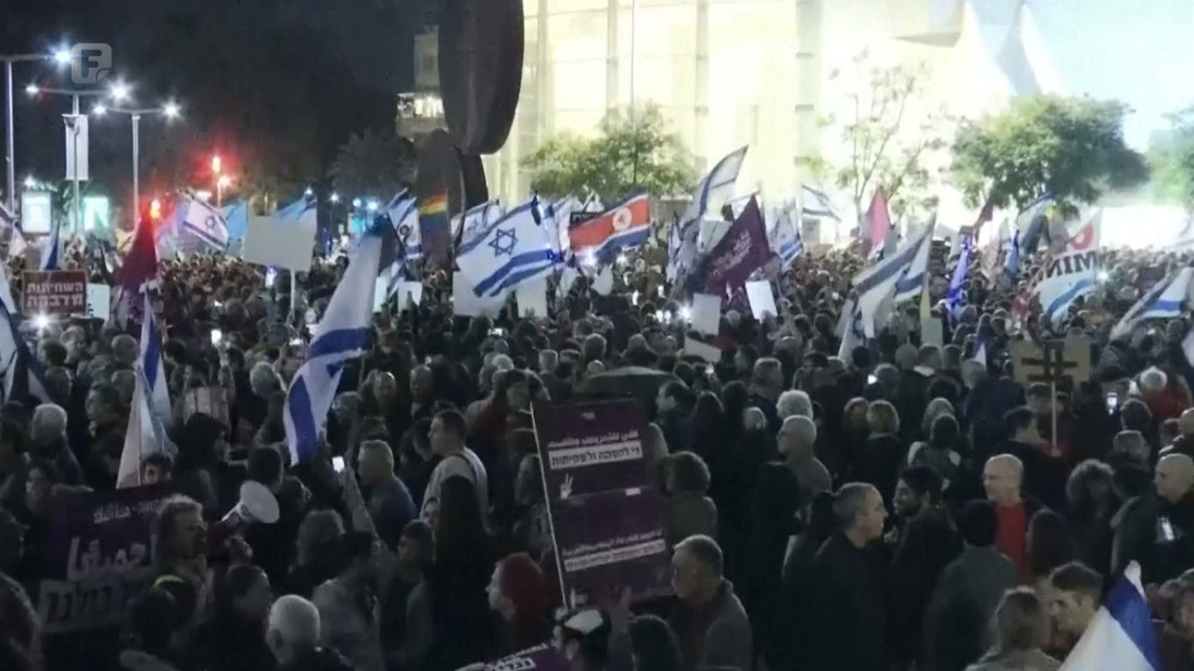 Masovni protesti na ulicama Tel Aviva protiv Netanyahuove vlade