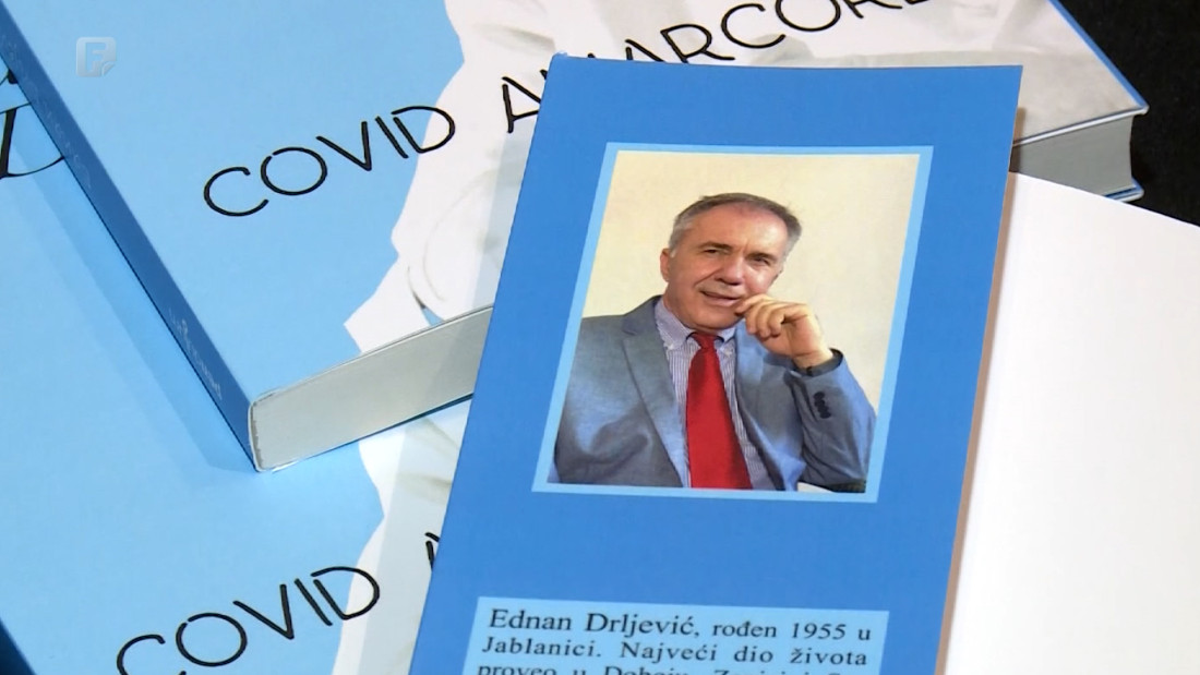 Održana zenička promocija autobiografske knjige 'Covid Amarcord' dr. Ednana Drljevića