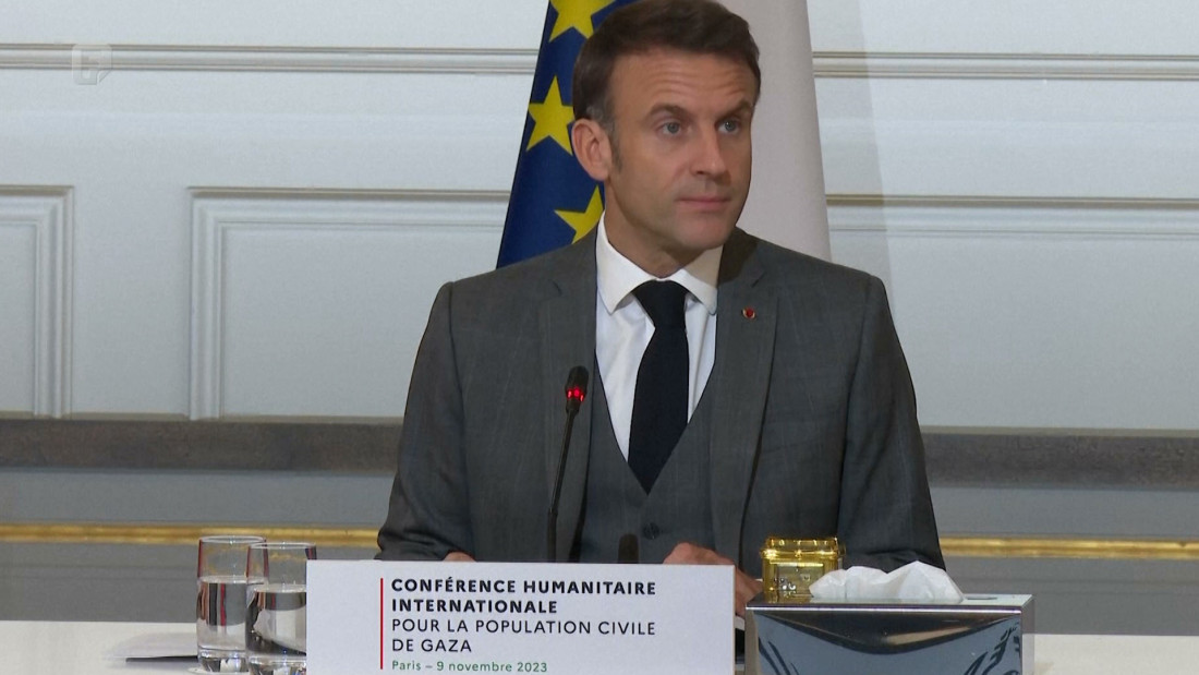 Macron pozvao Izrael da prekine s bombardovanjem Pojasa Gaze