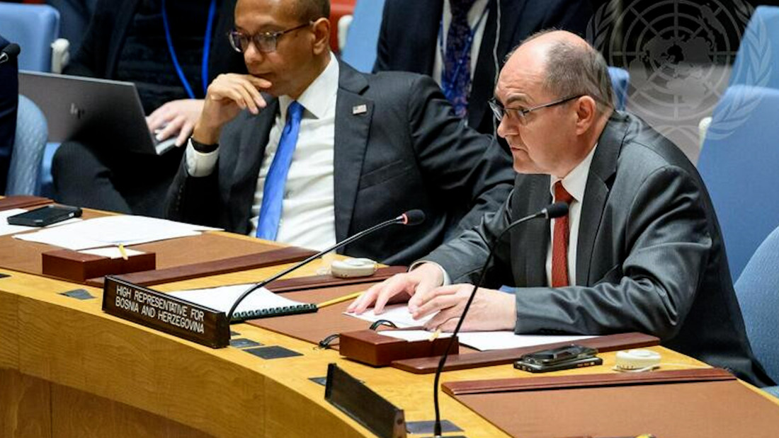 Schmidt uputio Izvješće Vijeću sigurnosti: Opći okvirni mirovni sporazum nije opcionalan