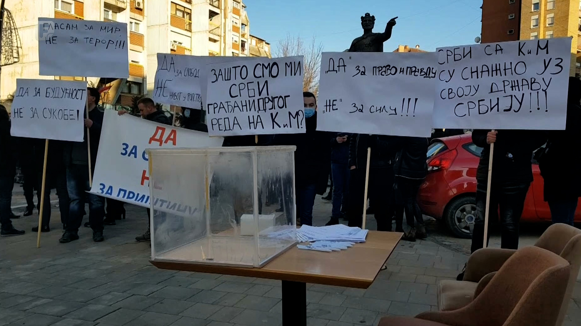 Protest na Kosovu zbog odluke o zabrani referenduma