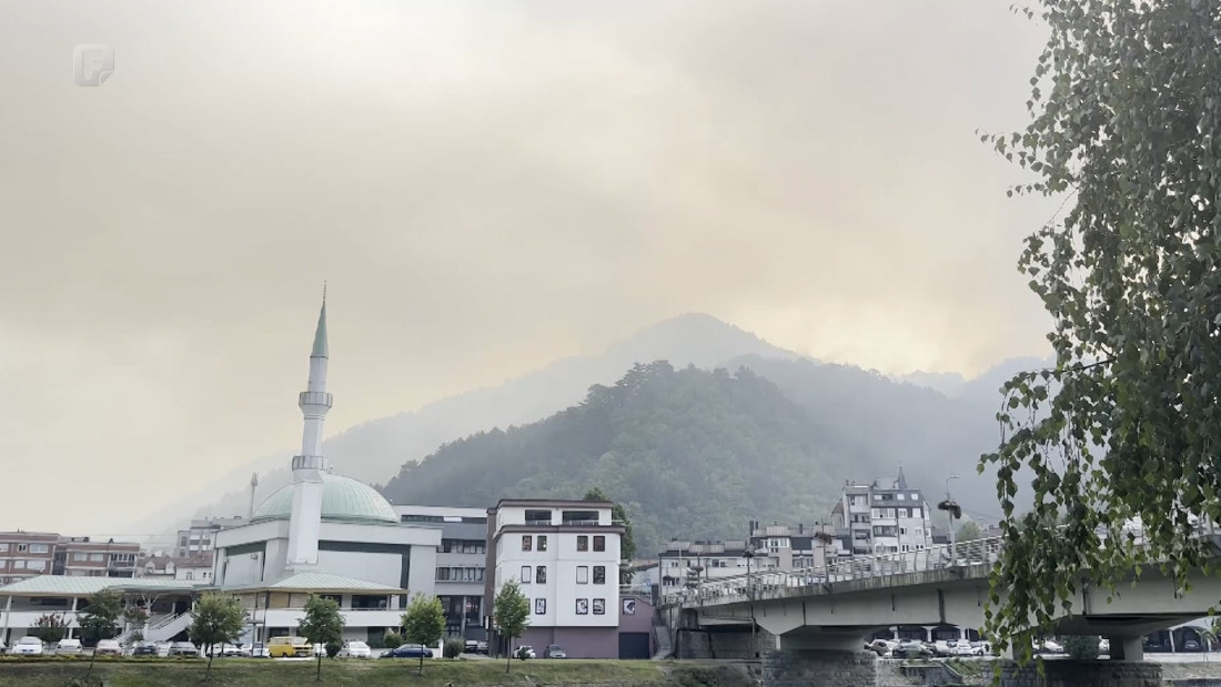 Kiša ugasila požar u Konjicu, vjetar otežava gašenje u Posušju