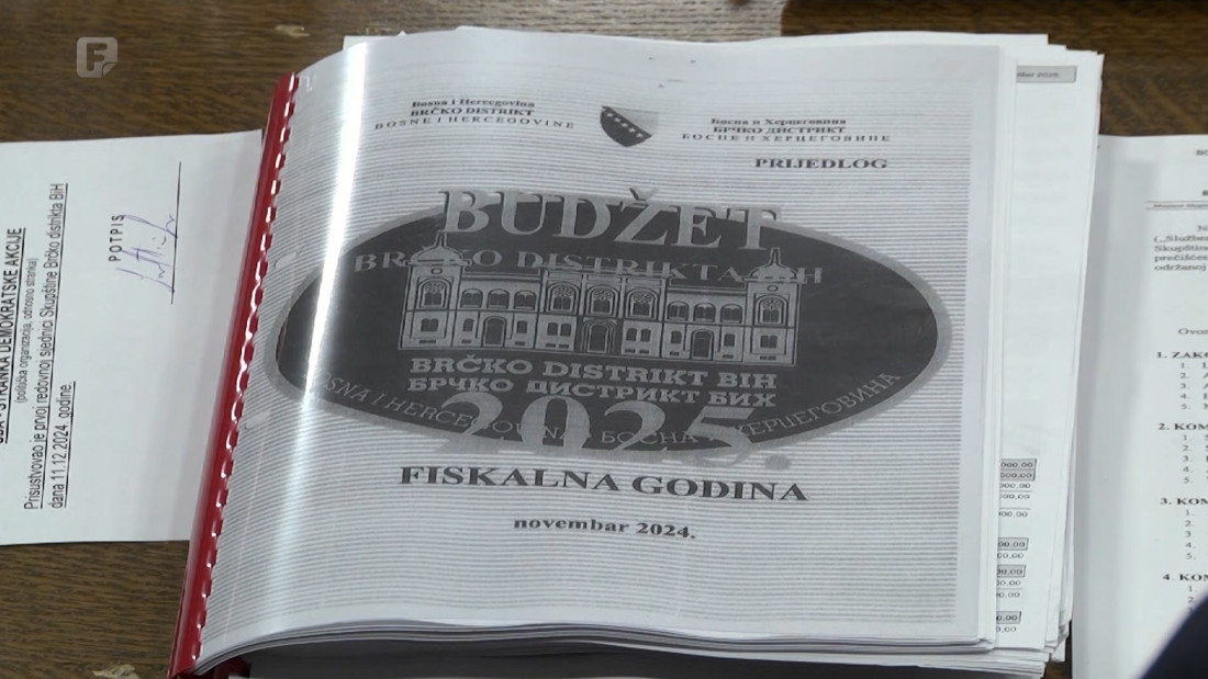Usvojen budžet Brčko distrikta BiH za 2025. u iznosu 360 miliona KM