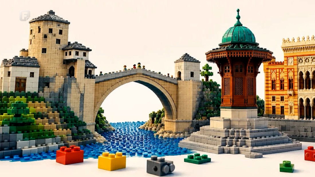 Vijećnica, Stari most i bh. baština uskoro u LEGO kockicama