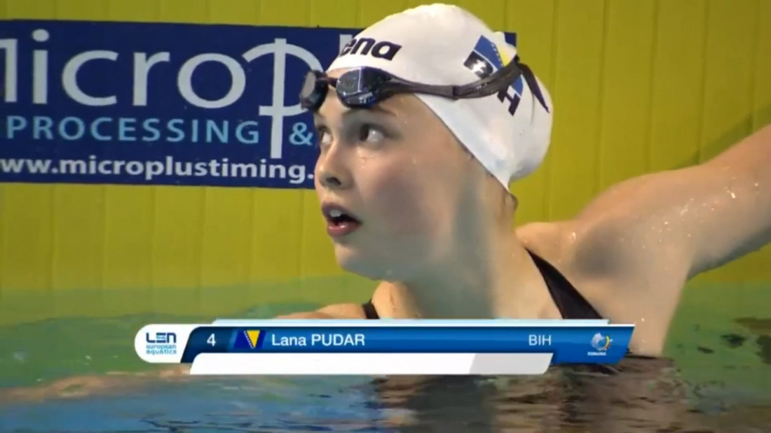 Lana Pudar evropska juniorska prvakinja na 200 metara leptir