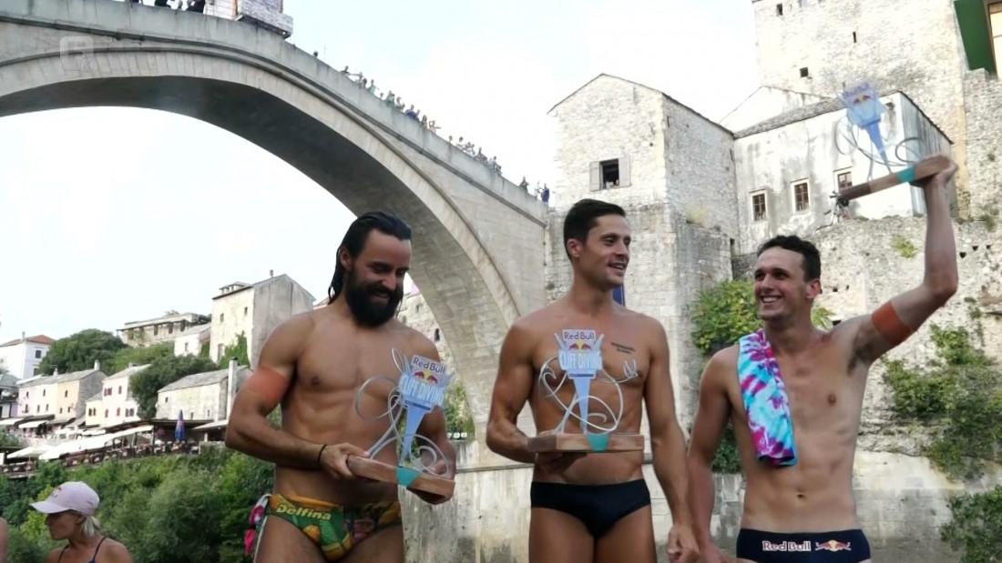 Popovici i Iffland pobjednici Cliff diving skokova sa Starog mosta