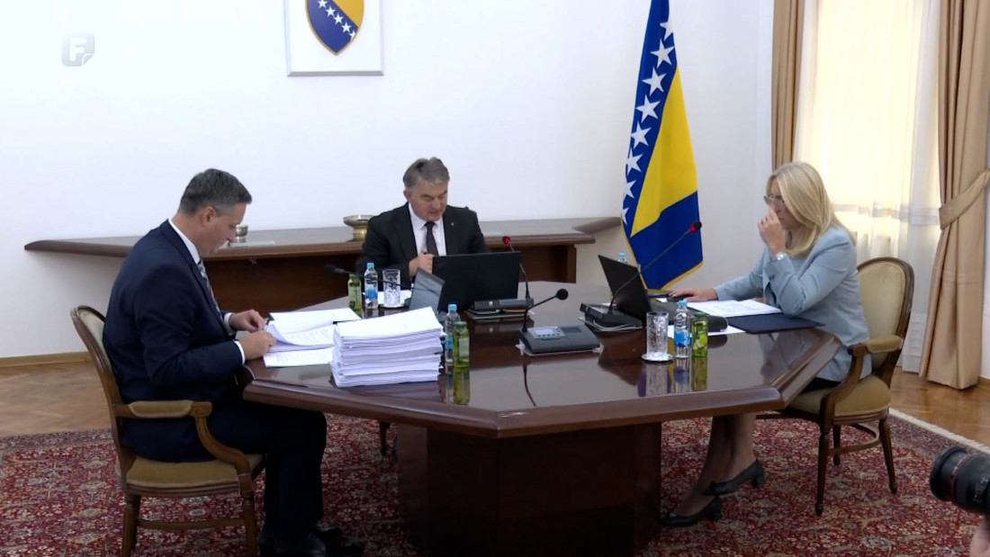 Predsjedništvo BiH jednoglasno usvojilo nacrt budžeta za 2025. godinu