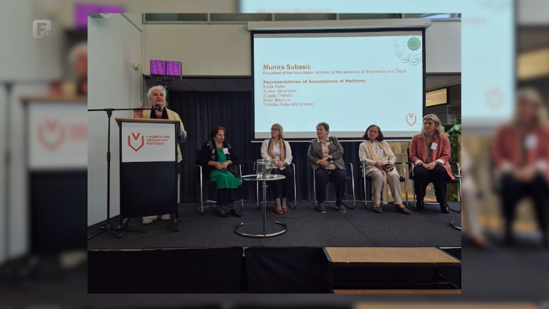 Majke Srebrenice održale predavanje pred nizozemskim kontingentom
