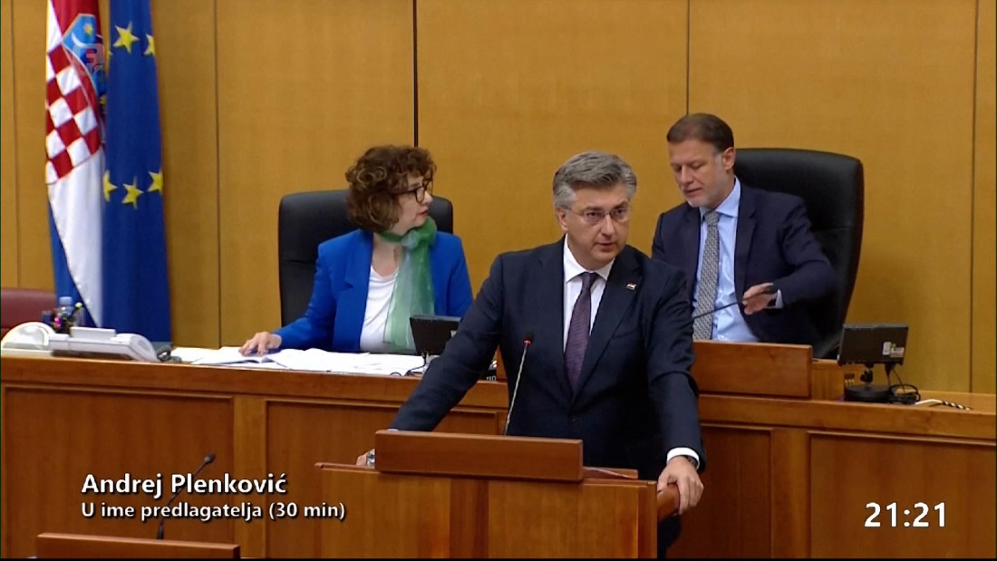 Izglasano povjerenje trećoj Vladi Andreja Plenkovića