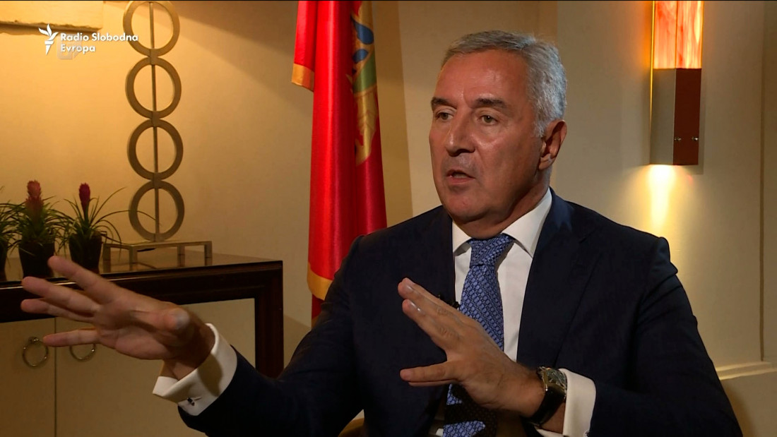 Đukanović: '90-ih je Srbija imala želju zaštititi bosanske Srbe, pa znamo do čega je to dovelo