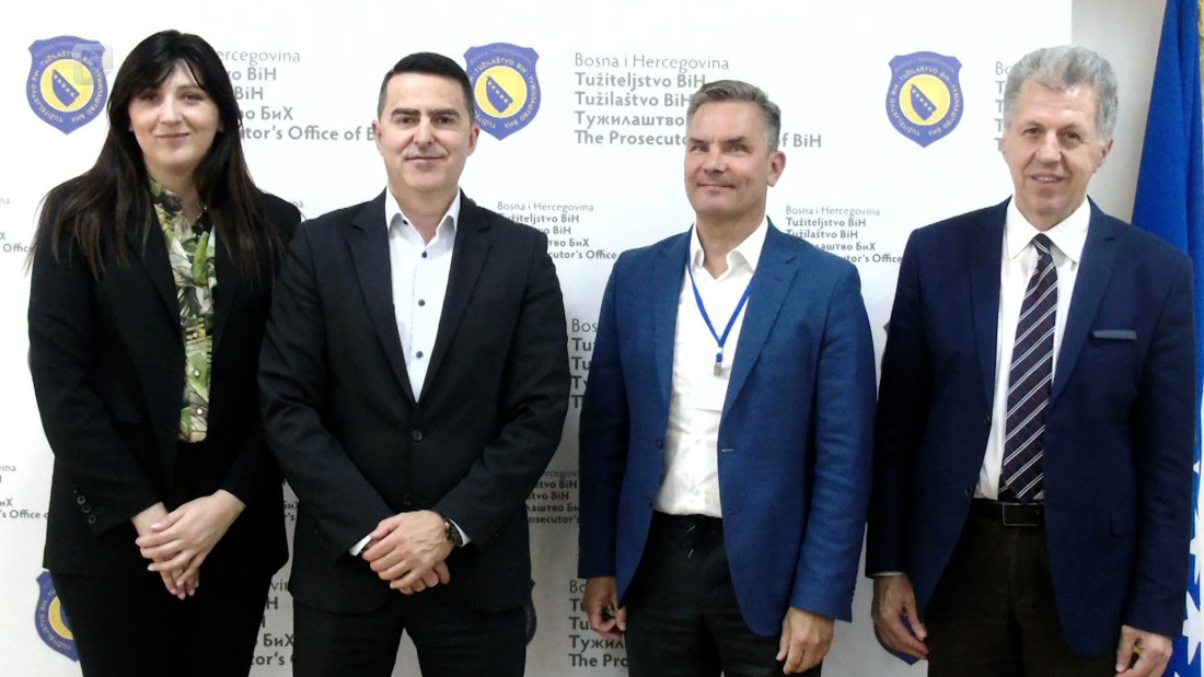 Kajganić s glavnim tužiteljem Finske Mikom Aaltom