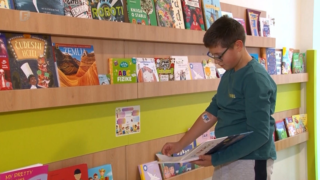 Šareni kutak: Knjižnica na Pedijatriji u Mostaru djeci donosi predah od liječenja