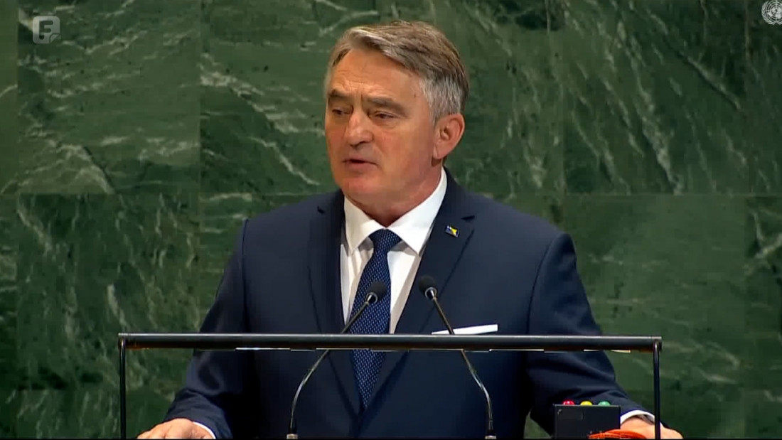 Komšić u UN-u: Nakon embarga na odbranu, danas imamo embargo na demokratski razvoj