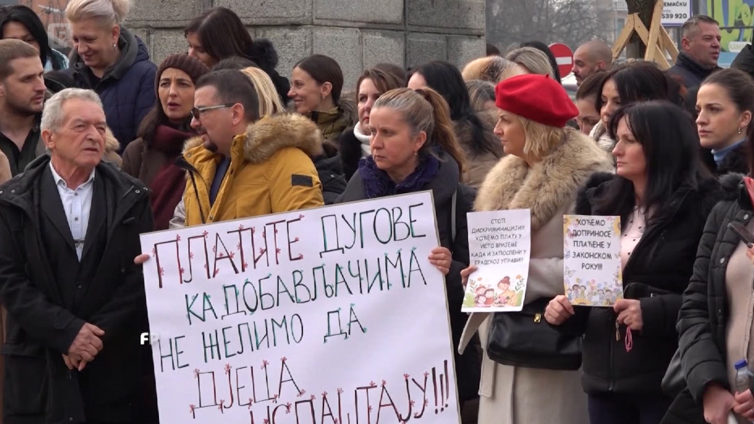 Radnici bijeljinskog vrtića od 1. februara u štrajku
