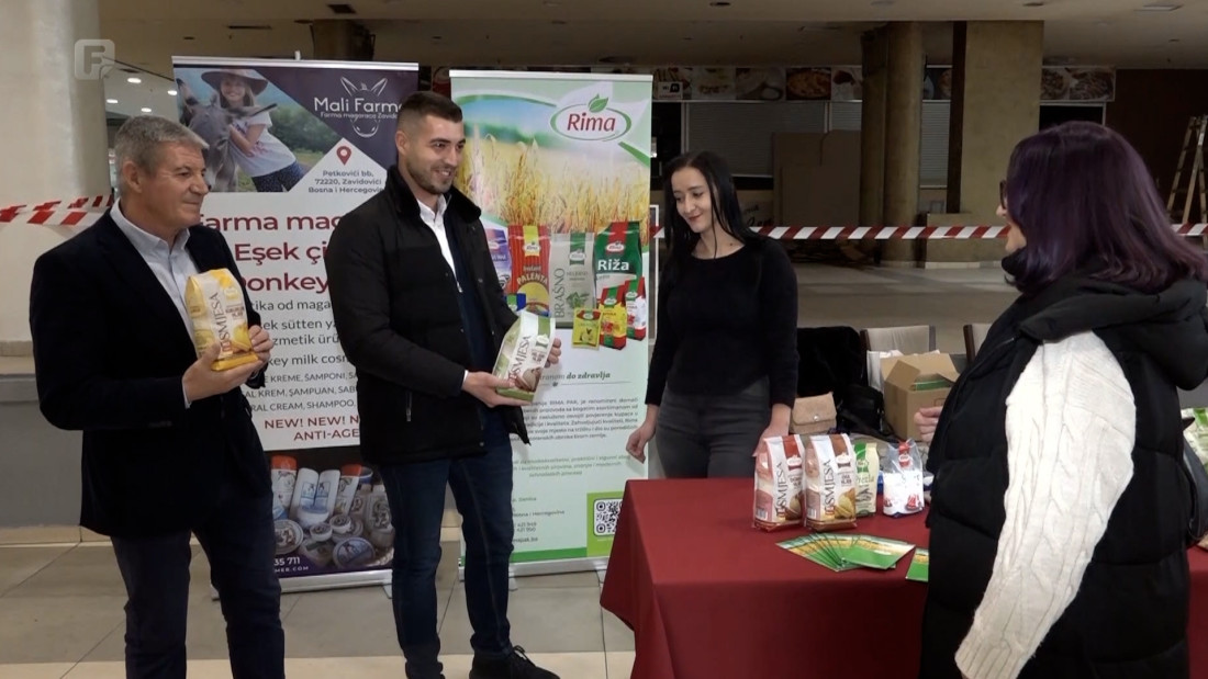 U Zenici promocija bh. proizvoda i proizvođača u sklopu kampanje 'Kupujmo domaće - jačajmo BiH'