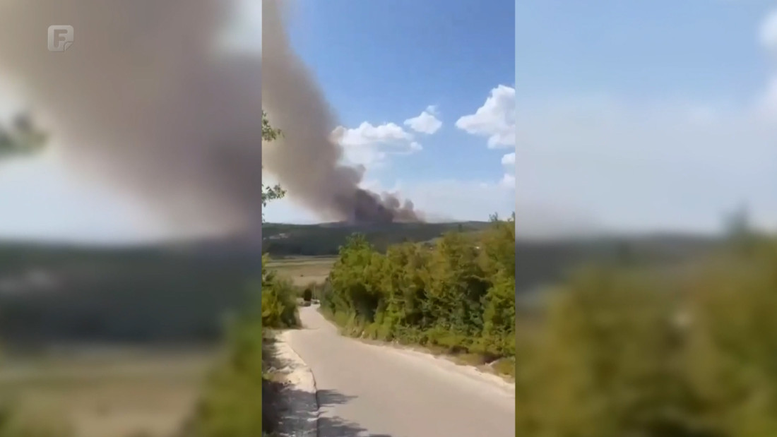 Veliki požar između Ljubuškog i Čitluka prijeti stambenim objektima