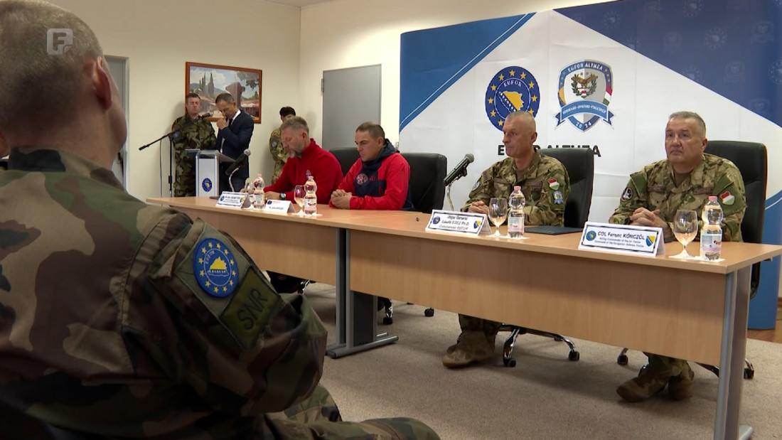 EUFOR potpisao memorandum o razumijevanju s Gorskom službom spašavanja Prenj