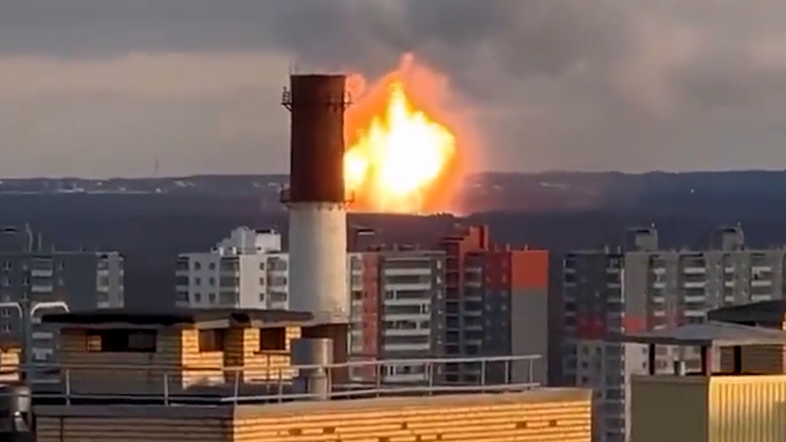 Eksplozija gasovoda na sjeverozapadu Rusije