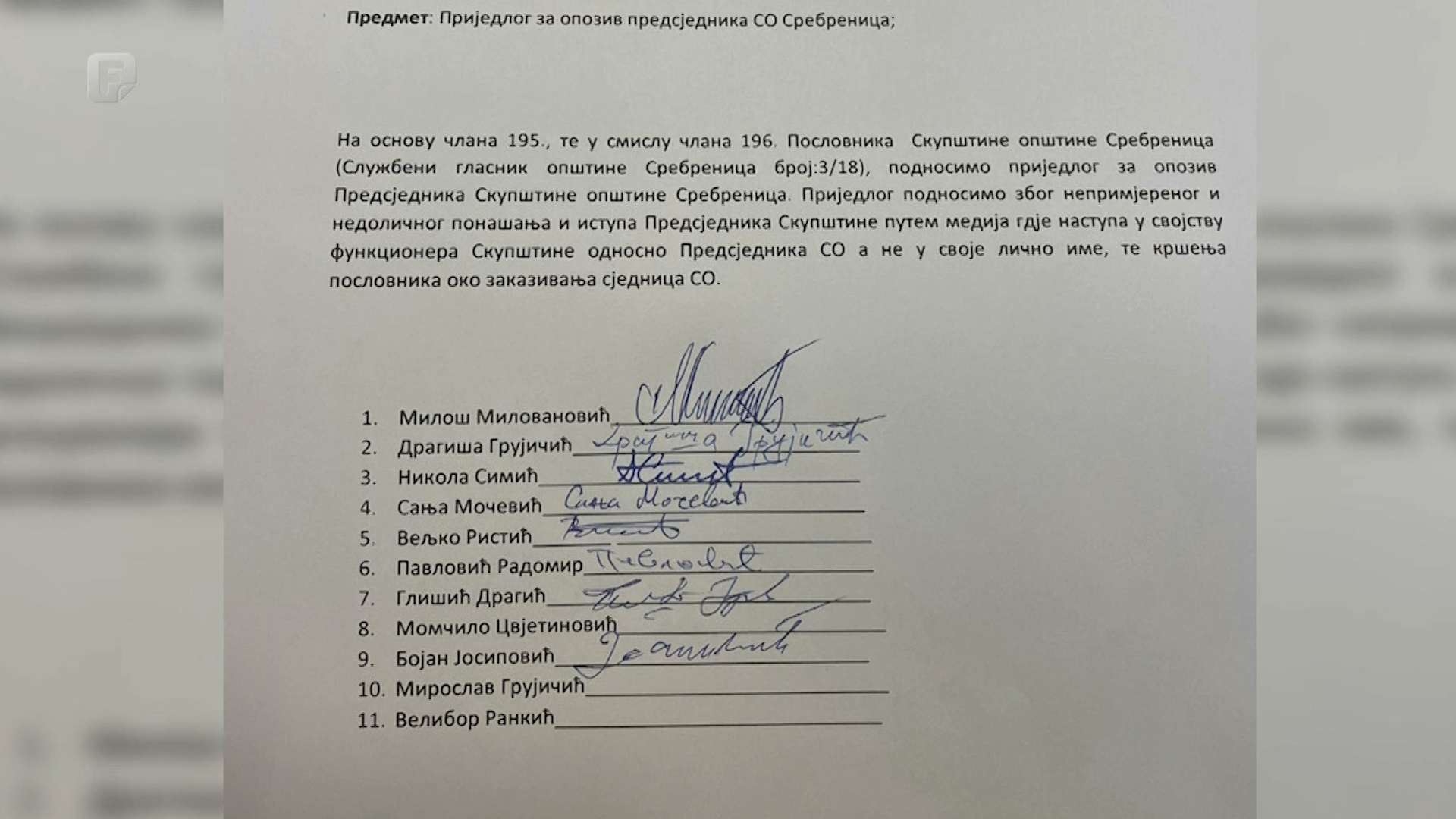 Durakovićeva smjena mogla bi dovesti do blokade vlasti u Srebrenici