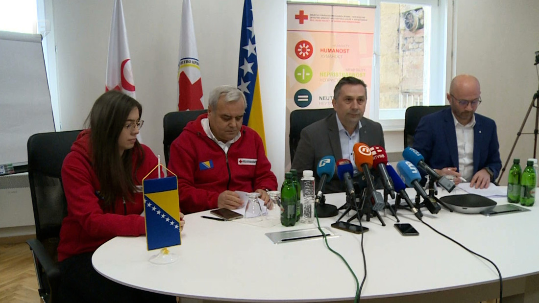 Društvo Crvenog križa BiH uputilo apel, kontejneri su potrebni stradalima u zemljotresu
