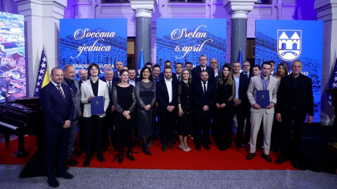 Održana svečana sjednica Gradskog vijeća Sarajeva, uručene Šestoaprilske nagrade