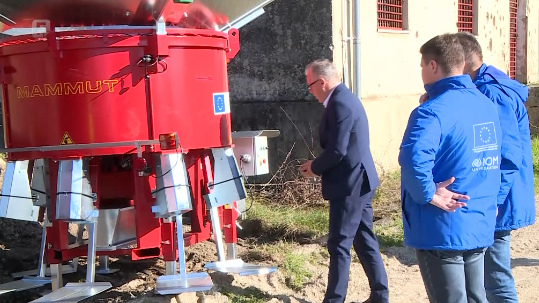 IOM donira mašine za prevenciju od poplava i klizišta u USK-u