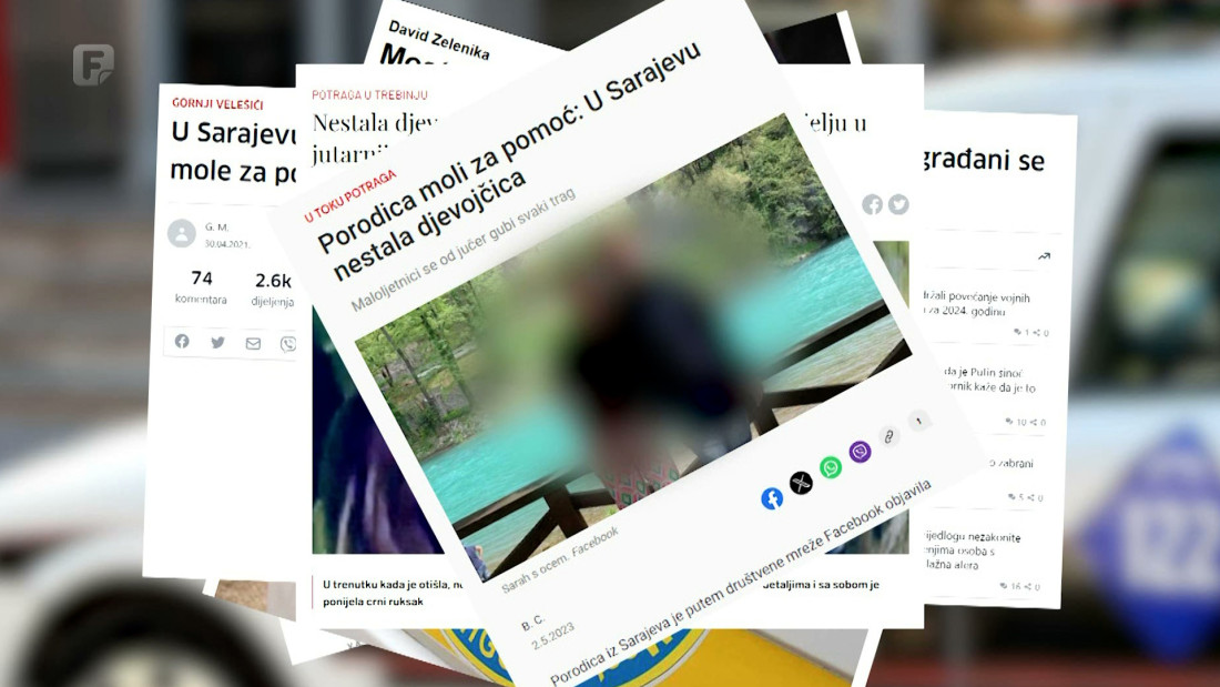 Ko koči Amber alert u BiH - dok ga čekamo, djecu tražimo putem apela