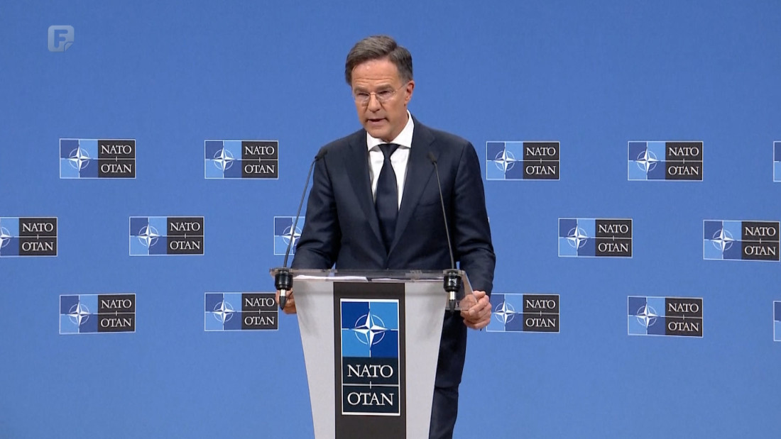 Rutte izjavio da NATO pažljivo prati situaciju na Zapadnom Balkanu