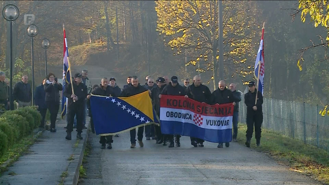 Kolona sjećanja krenula iz Gornje Obodnice prema Vukovaru