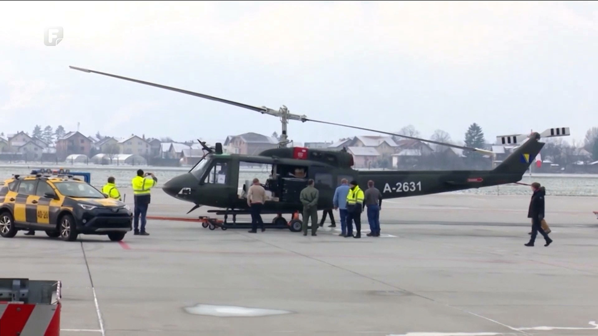 Od danas probni letovi novih helikoptera OSBiH u zoni Sarajeva