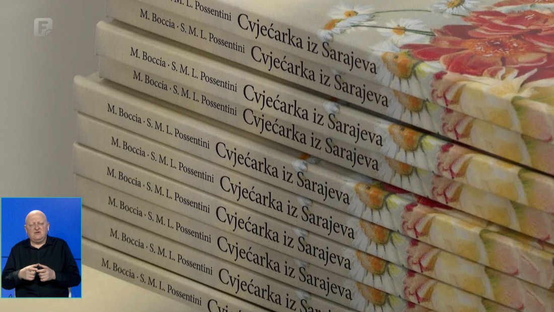 Sjećanje na opsadu: Promovisana knjiga 'Cvjećarka iz Sarajeva'