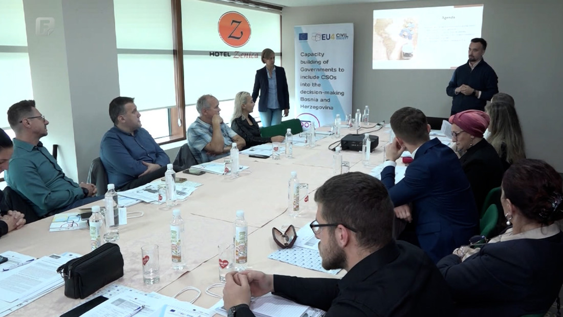 Trening u Zenici za civilno društvo o stvarnom vlasništvu i borbi protiv pranja novca